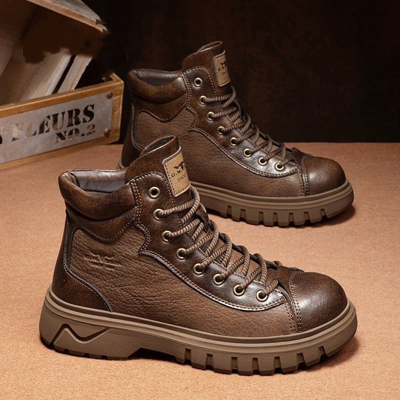 Martin Boots Men's High-top Platform Working Boots